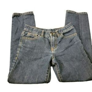 Crazy 8 Boys Blue Denim 5-Pocket Design Belt Loops Mid Rise Bootcut Jeans Size 8